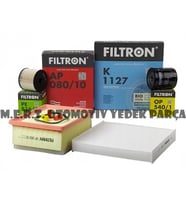 Peugeot Partner 1.9 Dizel Filtron Filtre Bakım Seti 2003-2008