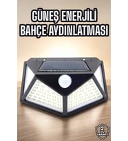 Northcity Bahçe Balkon ve Teras Aydınlatma Led Işık - Güneş Enerjili Dış Mekan Aydınlatma