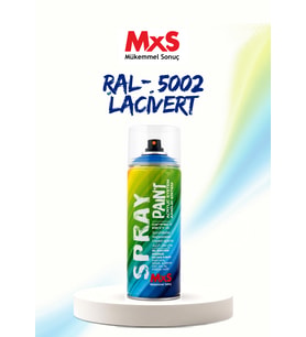 MxS RAL 5002 Lacivert Akrilik Sprey Boya 400 ML