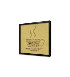 Dekoratif Soyut Çerçeveli Mdf Tablo