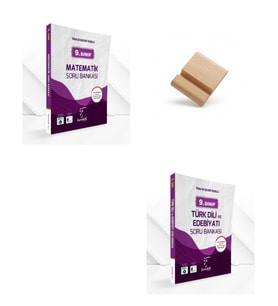 Karekök 9. Sınıf 2027 Maarif Matematik ve Edebiyat Soru Bankası + Telefon Standı