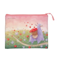 BRUNO VISCONTI 14-002/10 DESENLI FERMUARLI DOSYA VEGAN DERİ 26x20cm