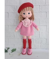 Lena Bebek Amigurumi Organik Oyuncak