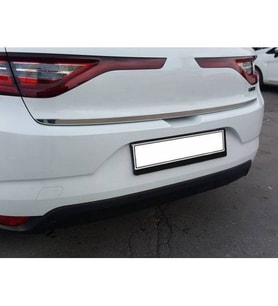 Renault Megane 4 Sedan Krom Bagaj Alt Çıtası 2016 ve Üzeri
