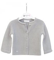 Andywawa Ac24333 Basic Bebe Ceket Grey Melange