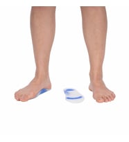 WINGMED Ark Destekli Silikon Tabanlık - Beden: M (W 702-M)