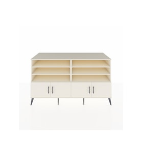 Kronos Konsol 6 Raflı 4 Kapaklı 176x59x99 Aytaşı-Aytaşı