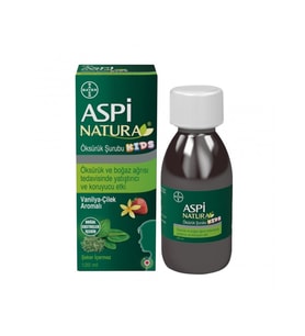 Aspinatura Kids Öksürük Şurubu Vanilya ve Çilek 120 ml