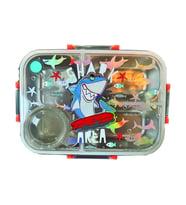 DREAM VEST KÖPEK BALIĞI ÇELİK BESLENME KABI SALATA KAPLI ÇOK RENKLİ (E)