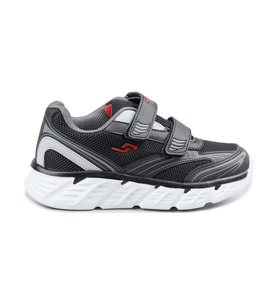 Jump 30002 Filet Erkek Çocuk Sneaker Spor Ayakkabı Siyah Kırmızı