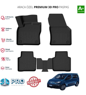 DOBLO ARACA ÖZEL 3DPASPAS 2023 2024 2025 2026
