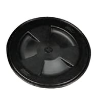 Kontrol Hatchi, Yuvarlak, Siyah, Int.Ø155mm