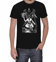 Baphomet Erkek Tişört (Siyah)
