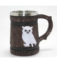 Harry Potter Hedwig Temalı 3d Kabartmalı Çelik Kupa Bardak Alk4378