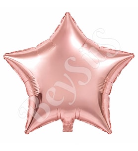 Yıldız Folyo Balon Rose Gold 24 inc