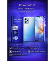LENSUN Redmi Note 12 Ultra Şeffaf Ekran Koruyucu