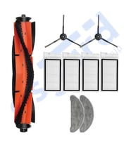 Roidmi Eve - Eve Plus Uyumlu 1 Ana Fırça 2 Yan Fırça 4 Filtre 2 Mop PKT-iasgf0000651