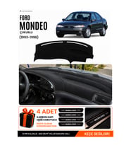 FORD MONDEO ÇUKURLU (1993-1996) Uyumlu Torpido Örtüsü Torpido Kılıfı - Siyah