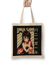 Sakura Bunny Girl Bez Çanta Uzun Saplı