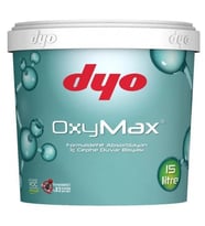 Dyo Oxymax Antibakteriyel Saf Akrilik İç Cephe Boyası 15 Lt Beyaz