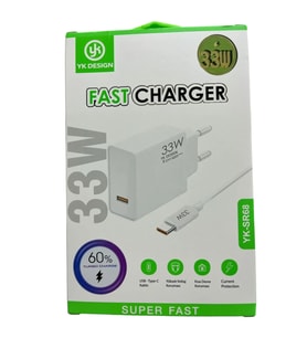 Usb Type-c 33W Şarj Aleti YK-SR68 (5668)