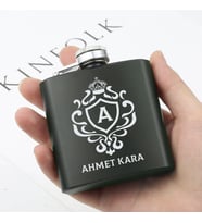 Sevgiliye Hediye Elit İçki Matarası 6 Oz Yeşil