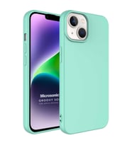Microsonic Apple iPhone 14 Plus Kılıf Groovy Soft Turkuaz