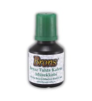 Yeşil Yazı Tahta Kalem Mürekkebi 30 ml 1 Adet Brons Tahta Kalemi Mürekkebi 1 Adet