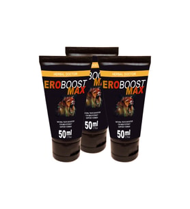Ero Boost Max Penis Erection 3 Adet 50 ml Penis Kaldırıcı Penis serrtleştirici Etkide Krem