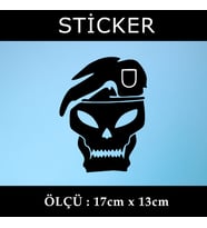 asker etiket sticker - 2 adet çıkartma araba motosiklet kask atv tablet pc buzdolabı otomobil bilgisayar uyumlu