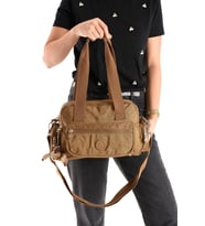 Ultra Hafif Su Geçirmez Çok Cepli Omuz Çantası Taba (Model: 571-5M) 