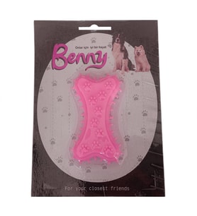 Benny Köpek Oyuncağı Kemik 5.5 x 10 cm Pembe