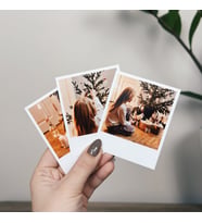 Polaroid Fotoğraf Baskısı, 12 Adet Anneye Aileye Pola Kart Kişiselleştirilebilir Özel Tasarım Hediye, Anneler Günü Retro Polo Kişiye Özel Card Çıkart Bastır