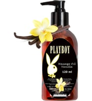 Playboy Vanılla Massage Oil 120 ml Vanilya Aromalı Vücut Masaj Yağı