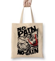 No Pain No Gain Bez Çanta Uzun Saplı