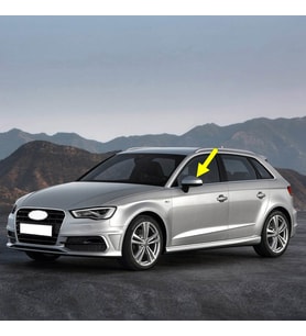 Audi A3 Sportback 2013-2016 Sol Dış Dikiz Ayna Kapağı 8V0857527D