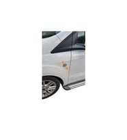 Ford Tourneo Courier Krom Uyumlu Sinyal Çerçevesi 2 Parça 2014-2018 Arası Paslanmaz Çelik (Gümüş)