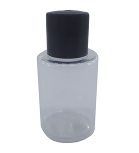 250 Adet  Baskısız Dekoratif Boş Şişe Standart Otel Tipi 30 ML Silindir Şişe Şeffaf Hediyelik