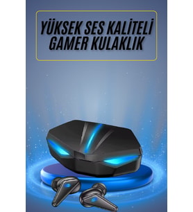 Oyuncu Kulaklığı Mikrofonlu Kablosuz Gaming Kulaklık Powerban Yüksek Ses Kaliteli