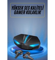 Oyuncu Kulaklığı Mikrofonlu Kablosuz Gaming Kulaklık Powerban Yüksek Ses Kaliteli