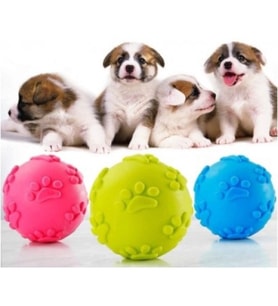 Köpek Isırma Topu Pati Desenli 1291