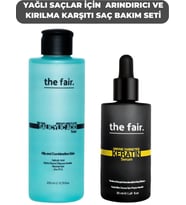 the fair. Yağlı Saçlar için Arındırıcı ve Kırılma Karşıtı Saç Bakm Seti