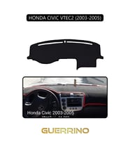 HONDA CIVIC VTEC2 2003-2005TORPİDO KORUMA HALISI SİYAH KENAR