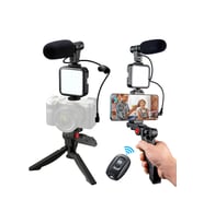 Işıklı Bluetooth Selfie Çubuğu ve Tripod, Çekim ve Vlog İçin Perfect