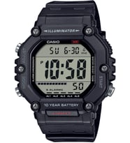 Casio AE-1600H-1AVDF Alarm Kronometre Takvim Özellikli 10 ATM Suya Dayanıklı 10 Yıl Pil Ömrüne Sahip Siyah Erkek Kol Saati