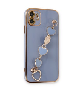Iphone 12 Kılıf Esila Silikon - Gri