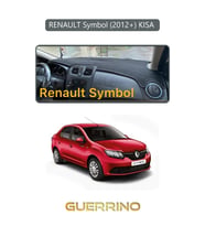 RENAULT Symbol (2012+) KISA TORPİDO KORUMA HALISI GRİ KENAR