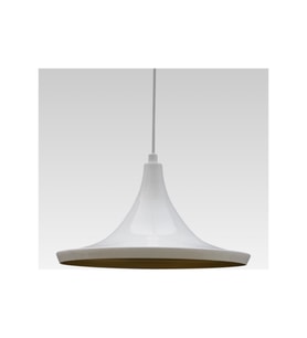 mylights  retro  rustik metal sarkıt avize beyaz içi altın (Siyah)