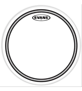 Evans TT14ECR EC Resonant 14 İnç Tom Alt Derisi (Profesyonel) Kenar Kontrol Halkası (Edge Control), Gereksiz Çınlamaları Engelleyen Tasarım ve 14 İnç Tomlar İçin İdeal Resonant Derisi