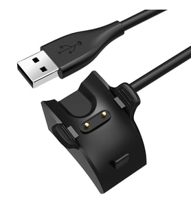 Microsonic Huawei Honor Band 4 Manyetik USB Şarj Kablosu Siyah